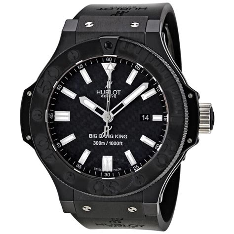 Hublot Big Bang Black Magic Carbon Fiber Men's Watch 